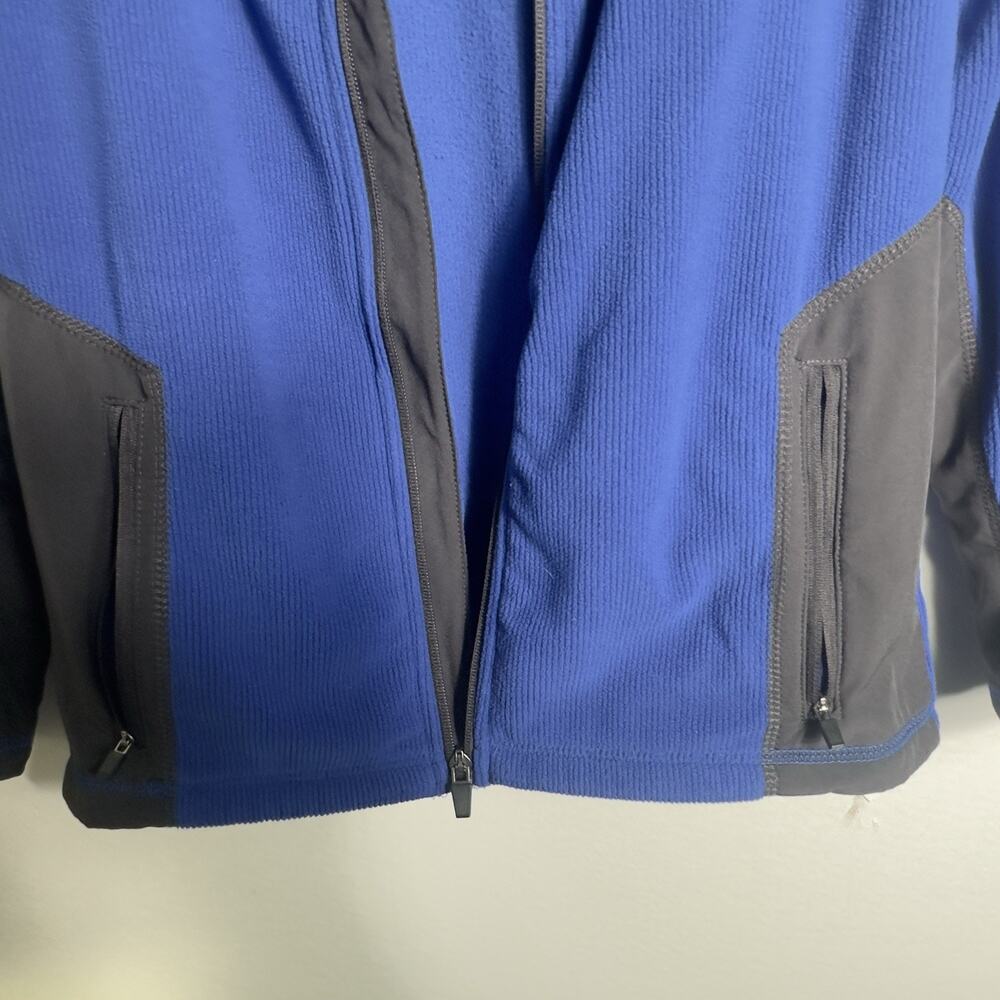 Florida Gators YOUTH M(12-14) Hooded Jacket Colosseum Full Zip Fleece Blue Black - Picture 7 of 11